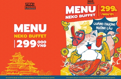 (HẠ LONG) MENU NEKO 299K